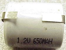 1.2 Volt 650 mAh NiCd Cordless Razor Battery