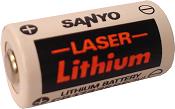 Sanyo 3 Volt 1800 mAh Laser Lithium Battery