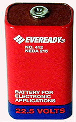 Eveready 412 Industrial Battery