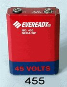 Eveready 455 Industrial Battery