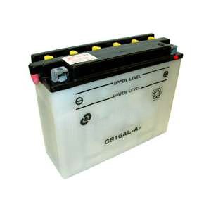 YB16AL-A2 12V Dry Charged Battery w/o Acid