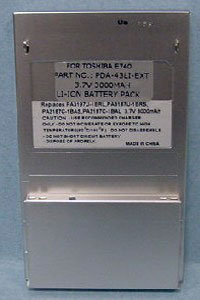 Toshiba e700 Series Pocket PC Battery (PA3197U-1BRL)