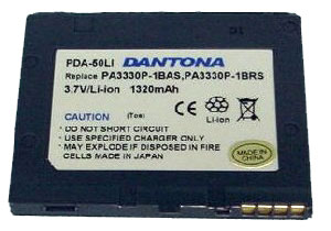 Toshiba e800 Series Pocket PC Battery (PA3330P-1BAS)