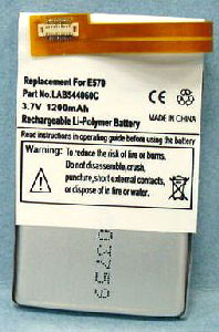 Toshiba e500 Series Pocket PC Battery (LAB544060C)