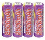 Lenmar AA NiMH Rechargeable Batteries - 4 Pack
