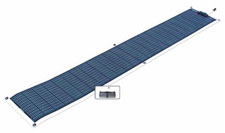 15.4 Volt 1350 mAh Rollable Solar Charger
