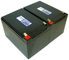 12 Volt 12 Ah Sealed Lead Acid Battery - 2 Pack