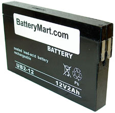 12 Volt 2 Ah Sealed Lead Acid Battery