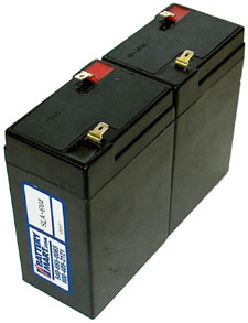 6 Volt 4.5 Ah Sealed Lead Acid Battery - 2 Pack