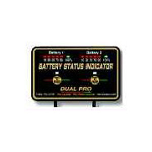 Dual Pro Battery Status Indicator - 2 Banks