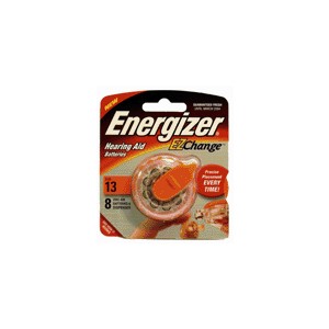 Energizer Size 13 Hearing Aid Batteries - 8 Pack