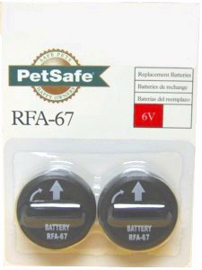 PetSafe RFA-67 Battery - 2 Pack