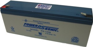 12 Volt 3.8 Ah Sealed Lead Acid Battery - F1 Terminal