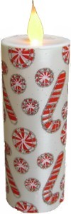 Flameless LED Holiday Candle
