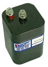6 Volt 5 Ah Sealed Lead Acid Battery with Spring Terminal