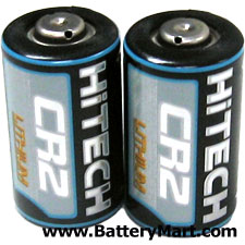 CR2 Lithium Photo Batteries - 2 Pack