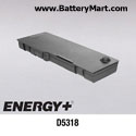 Replacement Battery Pack for Dell Inspiron 6000 9200 9300 9400 E1705
