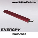 Replacement Battery Pack for Clevo D220 D270 M220 M270 2200 2700 2800 (Red Heat Shrink)