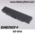 Replacement Battery Pack for Sony Vaio AX BX (Dark Grey)