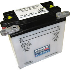 12N9-3A Dry Charge Battery: Acid Required