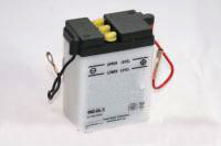 6N2-2A-3 Dry Charged Battery w/o Acid