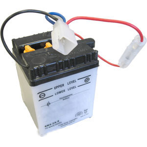 6N4-2A-8 Dry Charge Battery: Acid Required