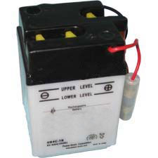 6N4C-1B Dry Charge Battery: Acid Required