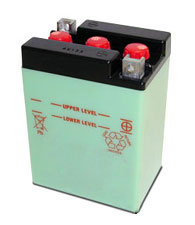 B38-6A Dry Charged Battery w/o Acid