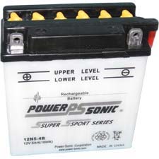 12N5-4B Dry Charged Battery w/o Acid