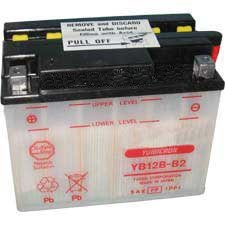 YB12B-B2 Dry Charge Battery: Acid Required