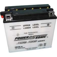 YB18L-A Dry Charged Battery w/o Acid