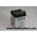6N4-2A-3 Dry Charged Battery w/o Acid