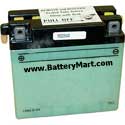 12N5.5-4A Dry Charged Battery w/o Acid