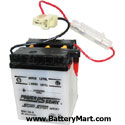 6N4-2A-8(6) Dry Charged Battery w/o Acid