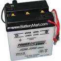 6N5.5-1D Dry Charged Battery w/o Acid