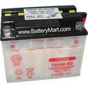 YB12B-B2 Dry Charged Battery w/o Acid