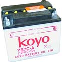 YB7C-A Dry Charged Battery w/o Acid