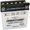 YB9-B Dry Charged Battery w/o Acid