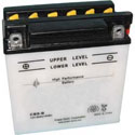 YB9-B Dry Charge Battery: Acid Required