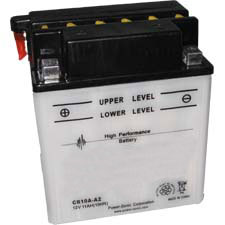 YB10A-A2 Dry Charge Battery: Acid Required