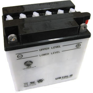 YB10L-B Dry Charge Battery: Acid Required