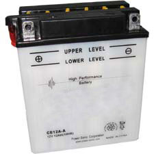YB12A-A Dry Charge Battery: Acid Required