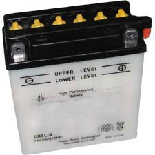 YB5L-B Dry Charge Battery: Acid Required