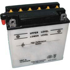 YB7-A Dry Charge Battery: Acid Required