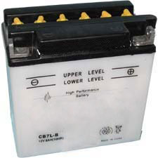 YB7L-B Dry Charge Battery: Acid Required