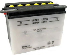 YHD-12 Dry Charge Battery: Acid Required