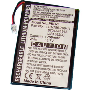 Replacement Sony PRS-500, PRS-505 Battery