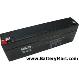12 Volt 2.3 Ah Sealed Lead Acid Battery