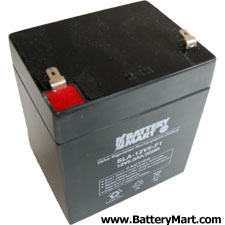 12 Volt 5 Ah Sealed Lead Acid Battery - F1 Terminal