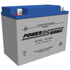 6 Volt 20 Ah Sealed Lead Acid Battery